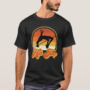 Hoogsprong Meisje Retro Kleuren Hoogsprong 4 T-shirt