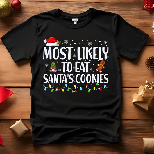 Hoogst Waarschijnlijk OM ALLE KERSTMAN KOEKJES KER T-shirt