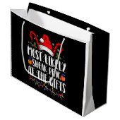 Hoogst waarschijnlijk om te sluipen tijdens de ker groot cadeauzakje (Voorkant Gekanteld)