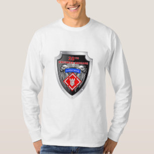 Hoogste 20e werktuigkundige brigade-in de lucht t-shirt