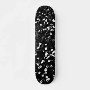 Hoogste Contrast Daisy Lawn 02 Skateboard
