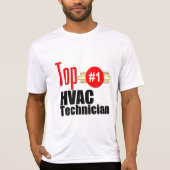 Hoogste HVAC-technicus T-shirt (Voorkant)
