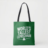 Hoogste Leprechaun St. Patrick's Day ter wereld Draagtas (Voorkant)