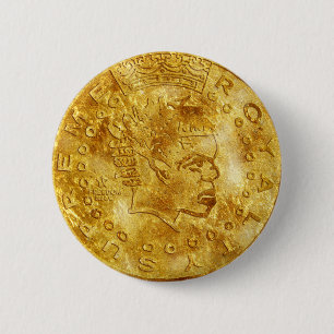 Hoogste Royalty Original Ruler Button (Gold)