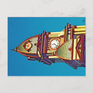 Hoogste van Caldwell County Courthouse, Lockhart,  Briefkaart