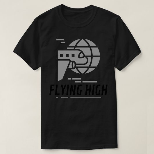 Hoogste vlucht 2 t-shirt (Design voorkant)