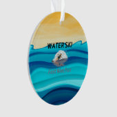 HOOGSTE Waterski Ornament (voorkant)