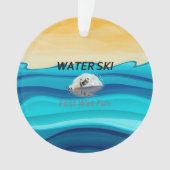 HOOGSTE Waterski Ornament (voorkant)