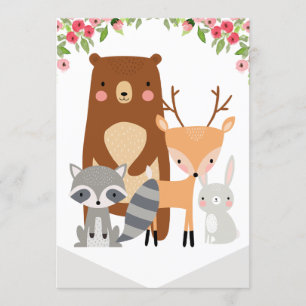 Hoogstwaardige 1-Birthday Banner-bos (links) Kaart