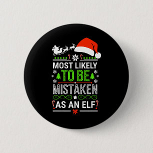 Hoogstwaarschijnlijk aangezien als een Elf Shirt F Ronde Button 5,7 Cm