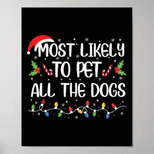 Hoogstwaarschijnlijk alle honden van de kerstfamil poster