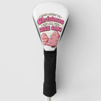 Hoogstwaarschijnlijk alle kerstboomcake opeten golfheadcover
