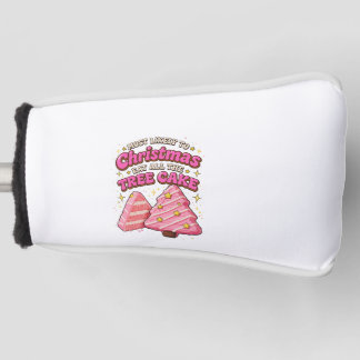 Hoogstwaarschijnlijk alle kerstboomcake opeten golfheadcover