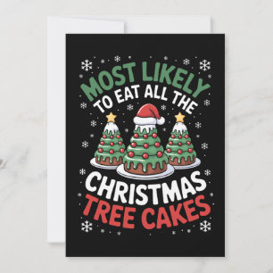Hoogstwaarschijnlijk alle kerstboomtaarten op te e kaart