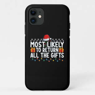 Hoogstwaarschijnlijk alle kerstcadeaus terugbrenge iPhone 11 hoesje