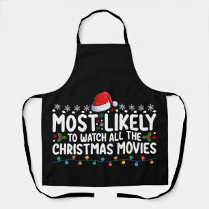 Hoogstwaarschijnlijk alle kerstfilms te bekijken schort