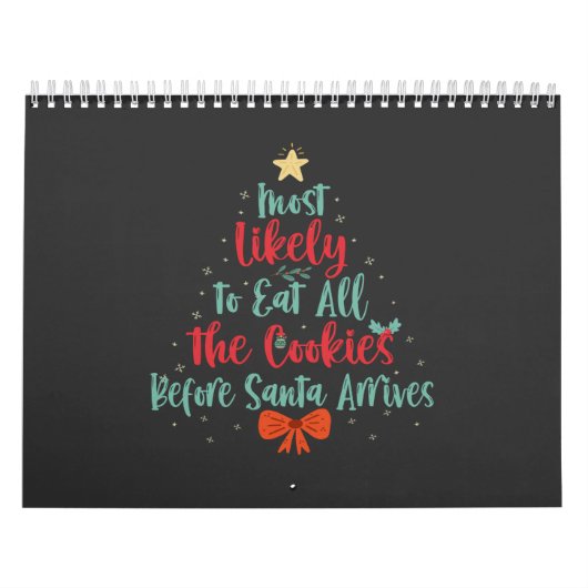 Hoogstwaarschijnlijk alle koekjes opeten voor Sint Kalender (Hoes)