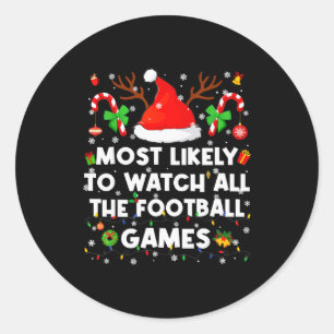 Hoogstwaarschijnlijk alle voetbalwedstrijden kijke ronde sticker