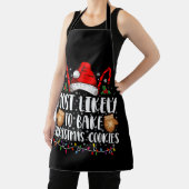 Hoogstwaarschijnlijk Bake Christmas Cookie Xmas Fa Schort (Insitu)