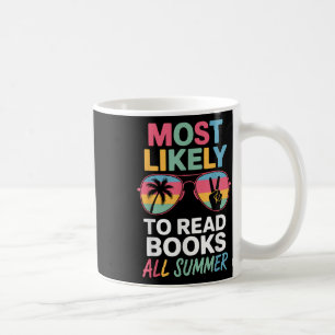 Hoogstwaarschijnlijk boeken lezen hele zomer grapp koffiemok