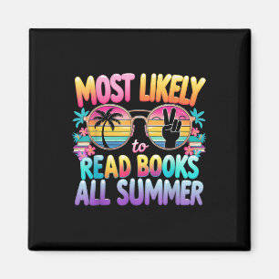 Hoogstwaarschijnlijk boeken lezen tijdens de zomer magneet