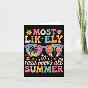 Hoogstwaarschijnlijk Boeken Lezen Zomer Leraar Stu Kaart