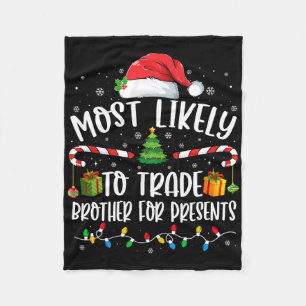 Hoogstwaarschijnlijk Broer Voor Cadeaus Ruilen Fam Fleece Deken
