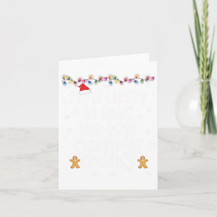 Hoogstwaarschijnlijk de beste kerstkoekje vrouwen kaart