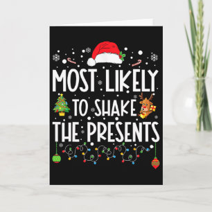 Hoogstwaarschijnlijk de cadeautjes Familie Matchin Kaart