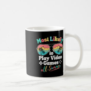 Hoogstwaarschijnlijk de hele zomer videogames spel koffiemok