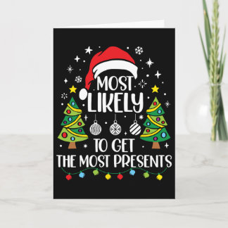 Hoogstwaarschijnlijk de meeste cadeaus familie ker kaart