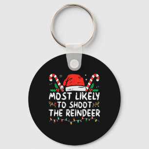 Hoogstwaarschijnlijk de rendieren van de kerstman  sleutelhanger