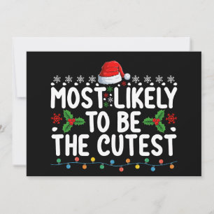 Hoogstwaarschijnlijk de Schattigee familie Christm Kaart