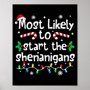 Hoogstwaarschijnlijk de Schelmenstreken C-hristmas Poster