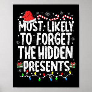 Hoogstwaarschijnlijk De Verborgen Kerstcadeaus Ver Poster