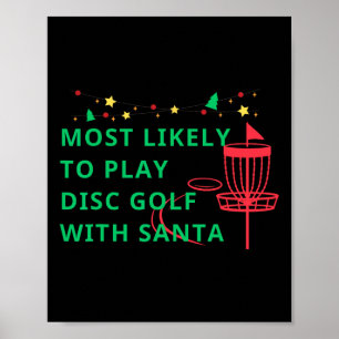 Hoogstwaarschijnlijk Discgolf Spelen Met Sinterkla Poster