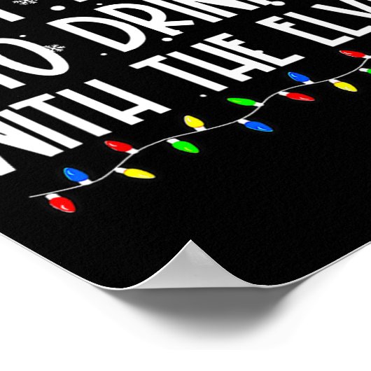 Hoogstwaarschijnlijk Drink met de Elfen familie Ch Poster (Hoek)