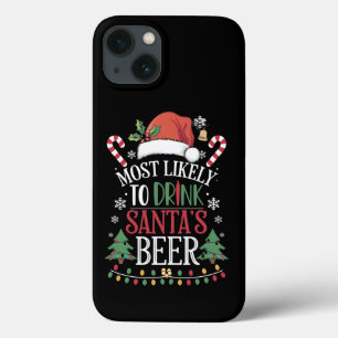 Hoogstwaarschijnlijk Drink Santa's Beer Matching X iPhone 13 Hoesje