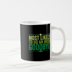 Hoogstwaarschijnlijk een Iers Afscheid Retro Groov Koffiemok