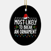 Hoogstwaarschijnlijk een kerstversiering kapot te  keramisch ornament (Rechts)