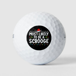 Hoogstwaarschijnlijk een Scrooge Lustige Familie M Golfballen