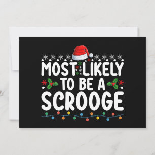 Hoogstwaarschijnlijk een Scrooge Lustige Familie M Kaart