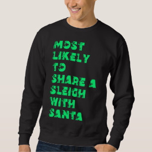 Hoogstwaarschijnlijk een slee met de Kerstman door Trui