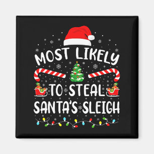 Hoogstwaarschijnlijk gaat St. Nicolaas slee stelen Magneet
