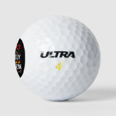 Hoogstwaarschijnlijk Geef Ik Mijn Mening Grappige Golfballen (Logo)