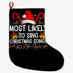 Hoogstwaarschijnlijk Kerstliederen Zingt Grote Kerstsok
