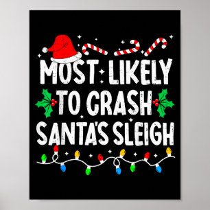 Hoogstwaarschijnlijk Kerstmans slee Familie Matchi Poster
