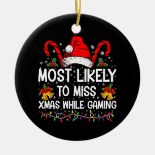 Hoogstwaarschijnlijk Kerstmis te Missen Tijdens Ga Keramisch Ornament