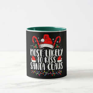 Hoogstwaarschijnlijk kust Santa Claus Kerstmis Fam Mok