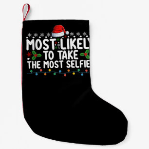 Hoogstwaarschijnlijk maakt de meeste selfies met K Kleine Kerstsok